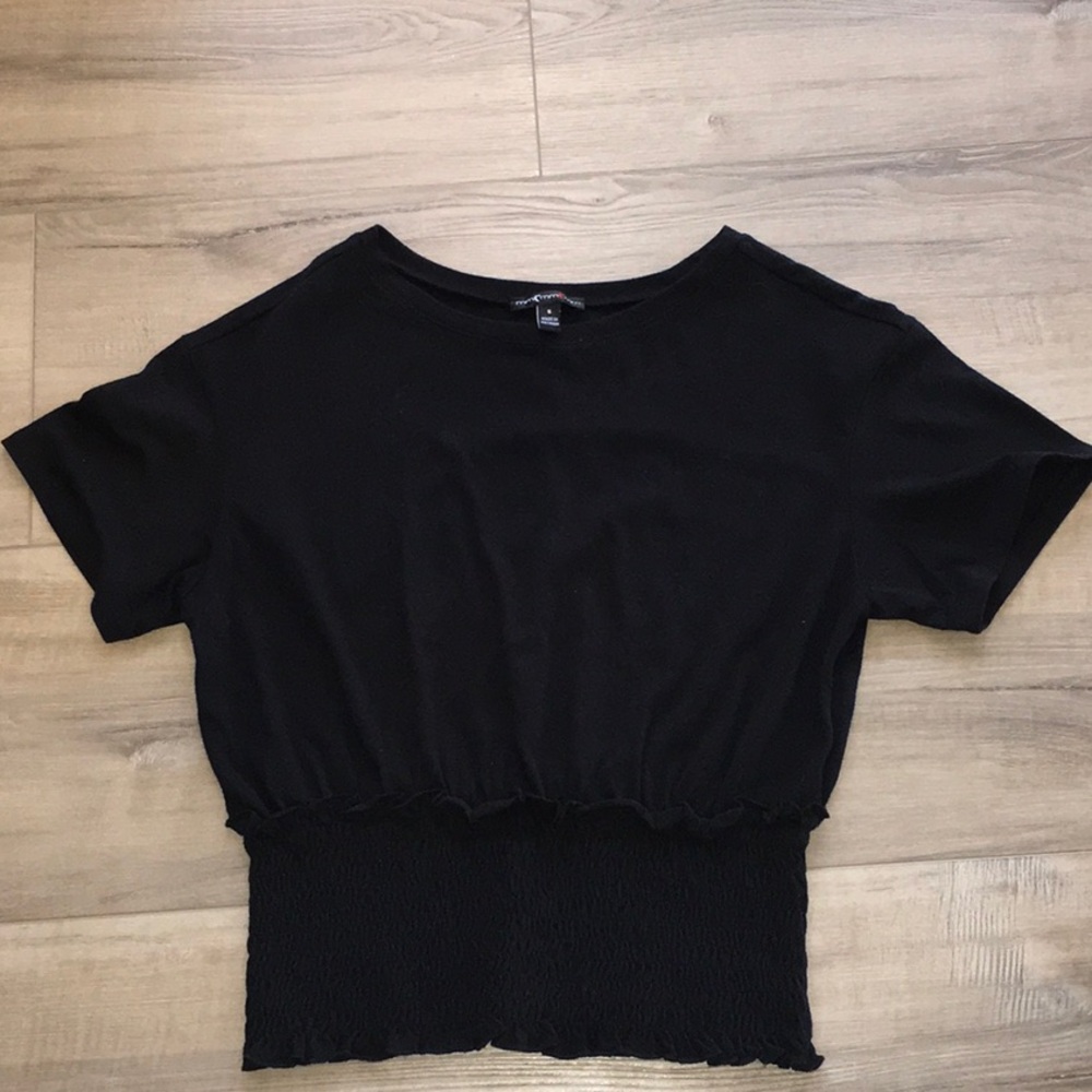 mm mm mm Smocked Waisted Top Size S